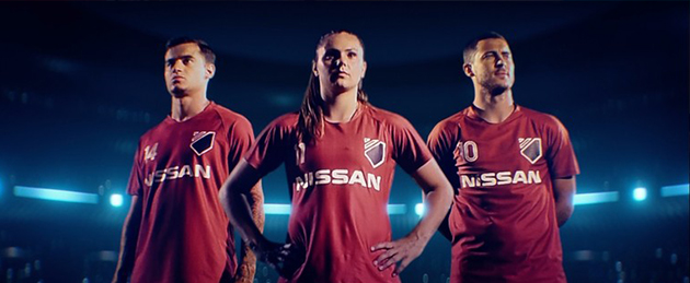 Nissan confirma sus embajadores en el fútbol